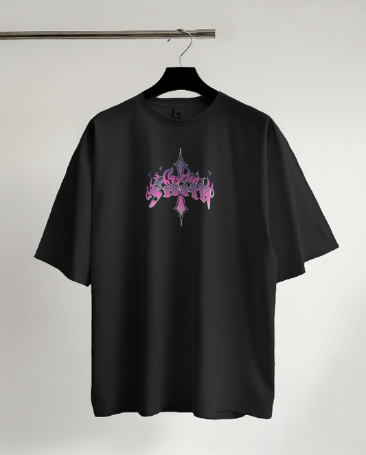 Faith Inspired Purple Graphic T-Shirt
